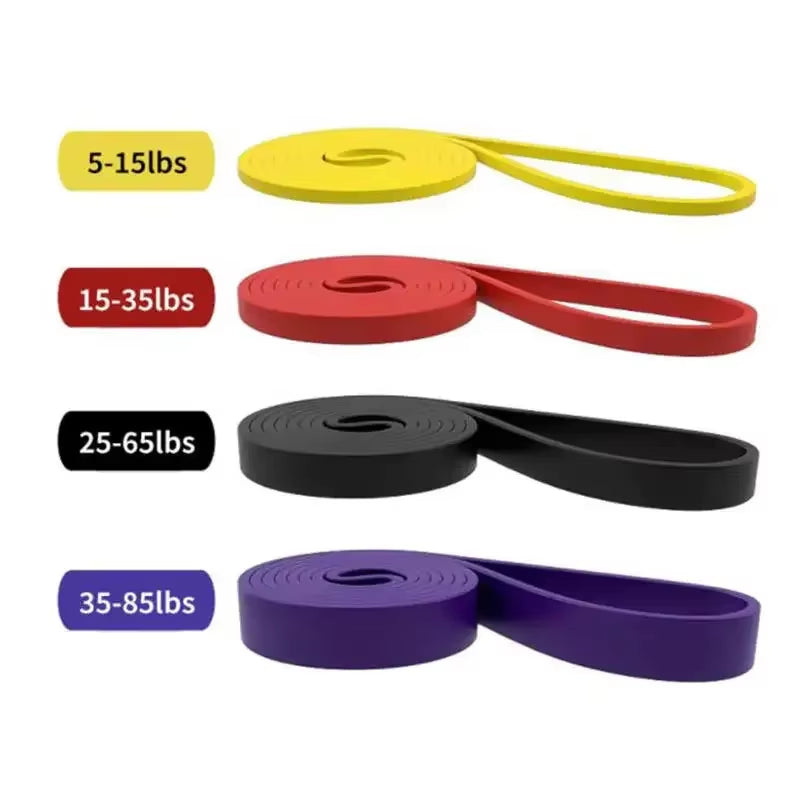 5~230Lbs Fitness Resistance Band Boxing Agility Training Workout Gym Equipment Yoga Pilates Accessories Rubber Band Home Gym
